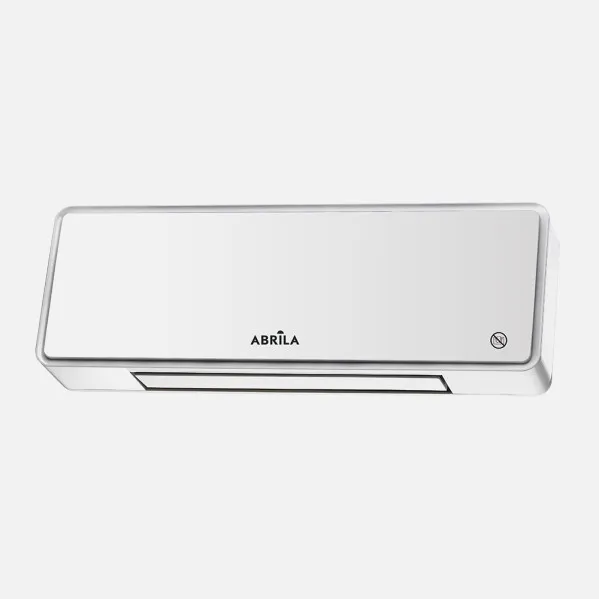 Split Ceramico Invierno 2000w Blanco Cristal 2potencias 3funciones Ptc De Seg.remoto Temporiz.18,7x53,8x12,3cm