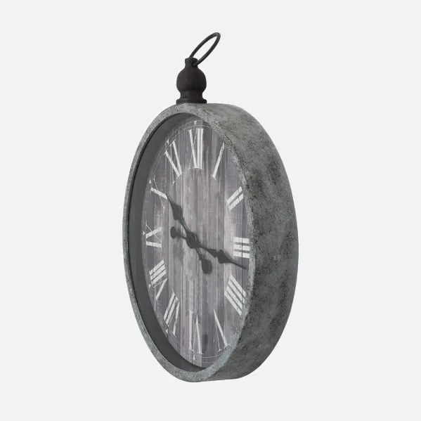 Wall Clock Velvet Rustic 44x37,5x6cm Retro Hands