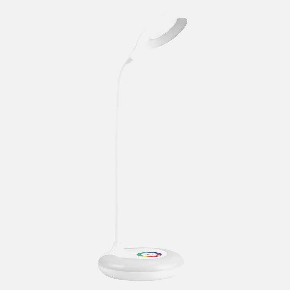 Flexo Mistico Blanco 6w 450lm 6000k Rgb  Light Night Tactil Reg.intensidad Inalambrico 39x13x13cm