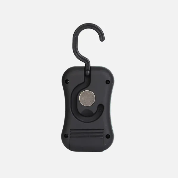 Torch Led Cob Flash Compact C/hook And Magnet 200lm 9,5x6x3,5cm Neg/verd 3xaaa Include