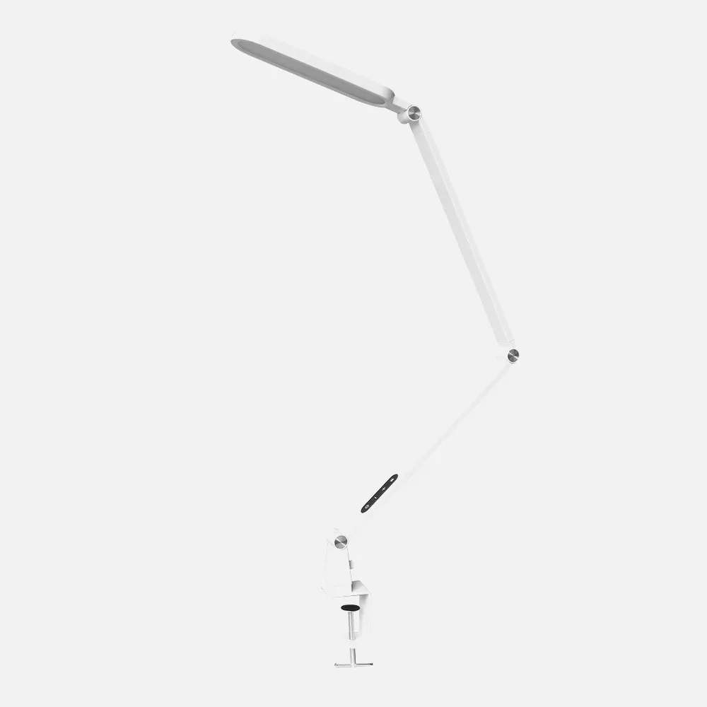 204771001 - Flexo Conecta 13w 3000-4500-6000k Blanco 1100lm Pinza Int.regulable Tactil Memoria 75x55x40cm