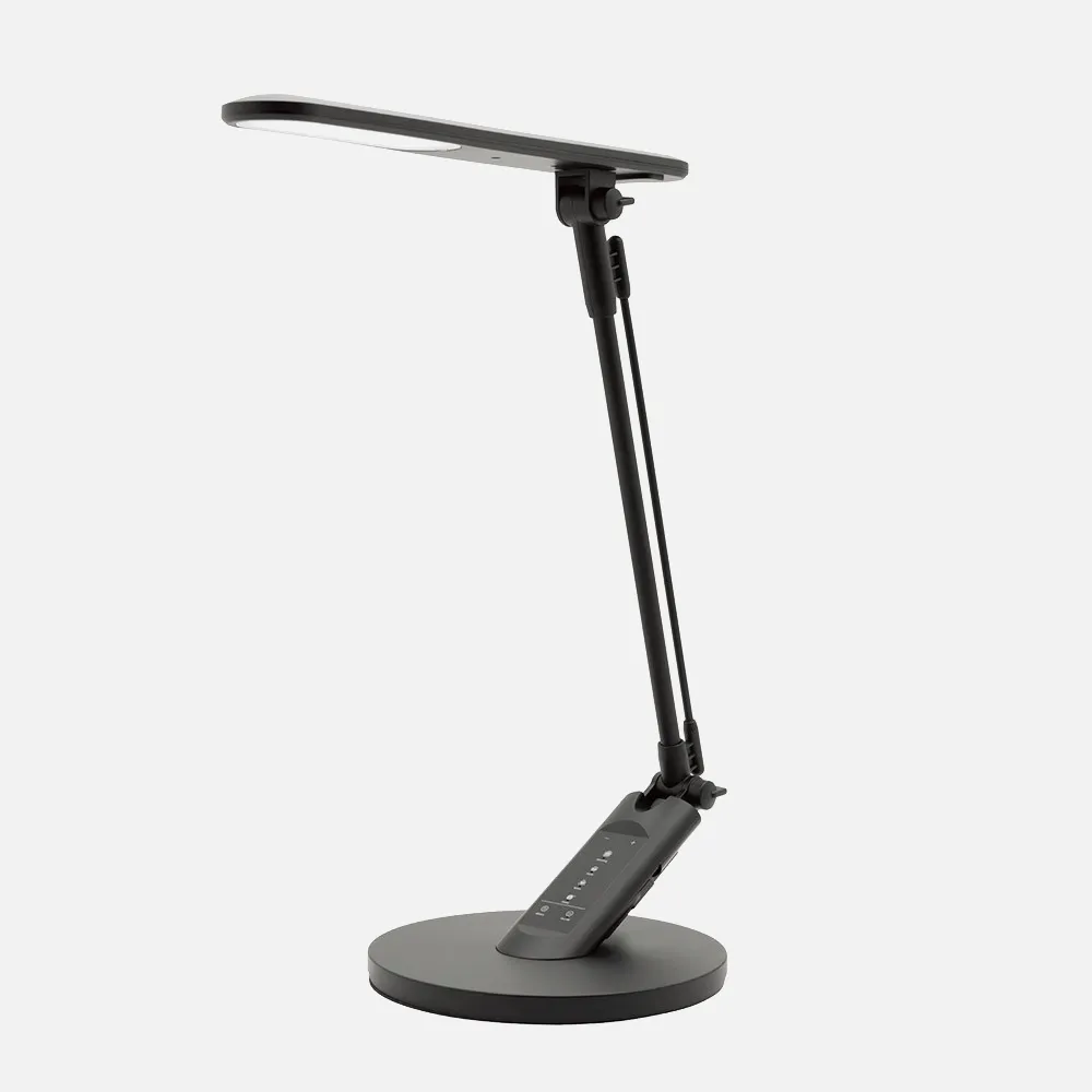 205071009 - Flexo Clase 7w 3000-4500-6000k Negro 595lm Usb  Temporizador,tactil,int.reg,40x19x32,5cm
