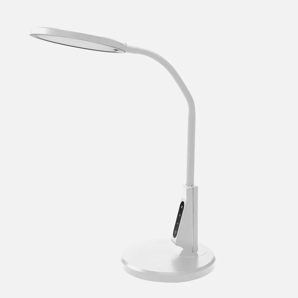 205171001 - Flexo Pandeo 7w 3000-4500-6000k Blanco 595lm Usb  Tactil,memoria,int.regulable 62x17,5x17,5cm