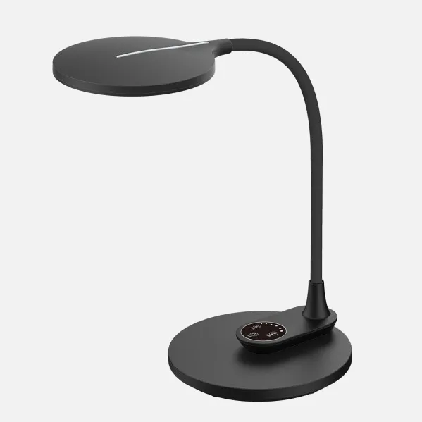 Flexo Murillo Negro 10w 790lm 3000-4500-6000k Base  Duo Reg.int.memoria 38,1x17x28,8cm