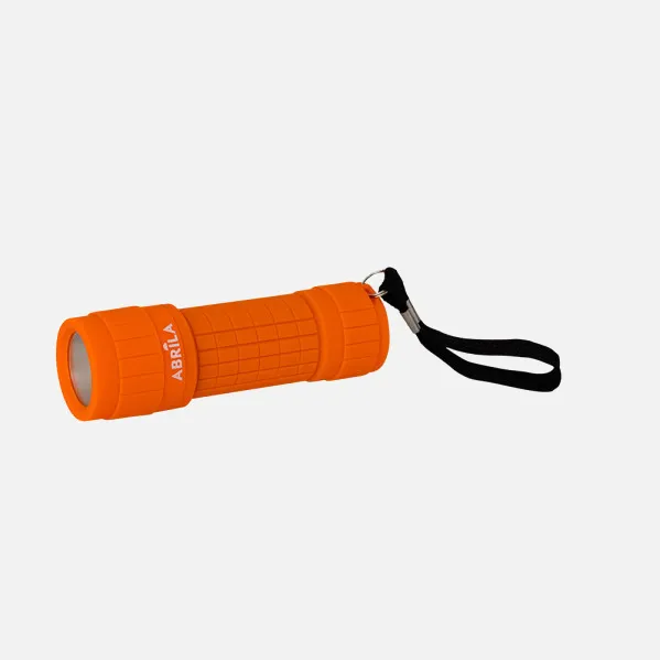 Mini linterna De Mano Chispa Led Cob 100lm Multicolores 9,5x3x3cm 3xaaa Incluidas Ligera Y C/asa