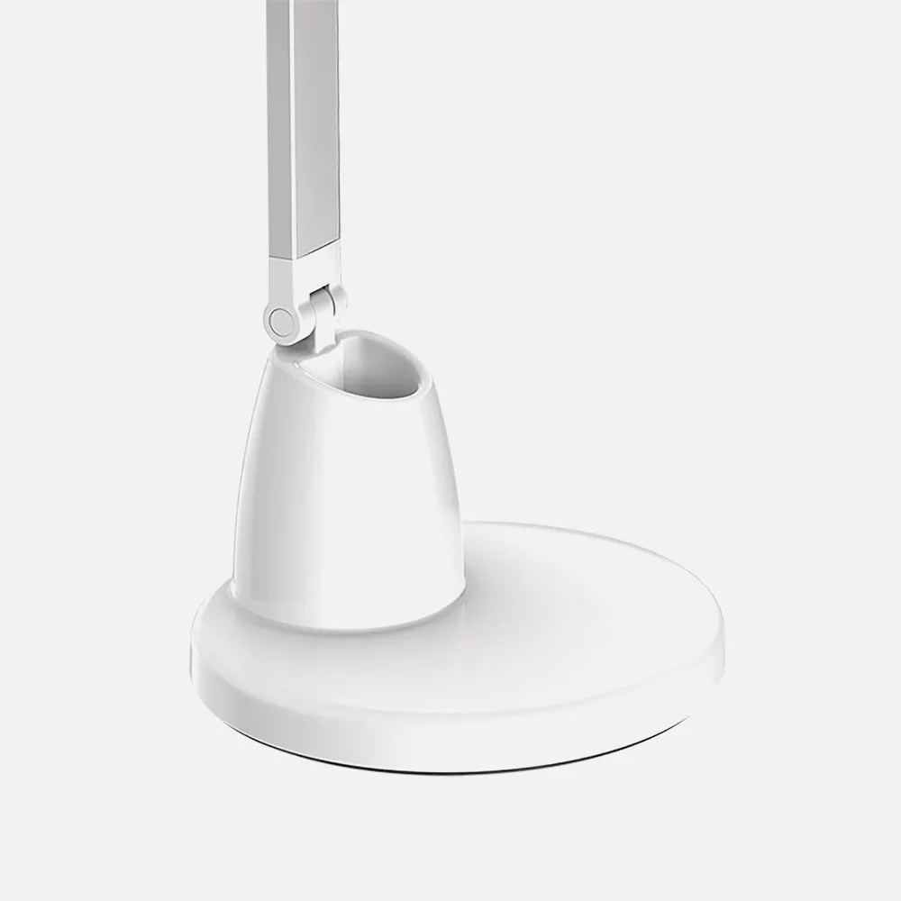 Flexo Calcita 8w 640lm 4000k Blanco/plata 55x16x16  Cm Tactil Y Regulable Intensidad