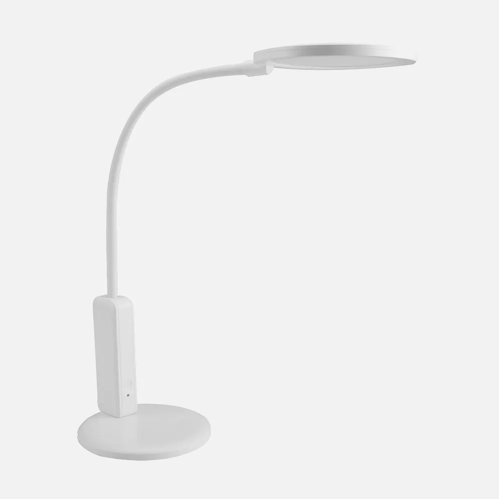 206371001 - Flexo Verne 7w 5000k Blanco 590lm Inalambrico Tactil Reg.intensidad Orient 33x14x14 Cm
