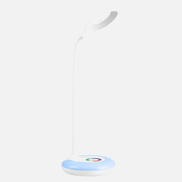 Flexo Mistico Blanco 6w 450lm 6000k Rgb  Light Night Tactil Reg.intensidad Inalambrico 39x13x13cm
