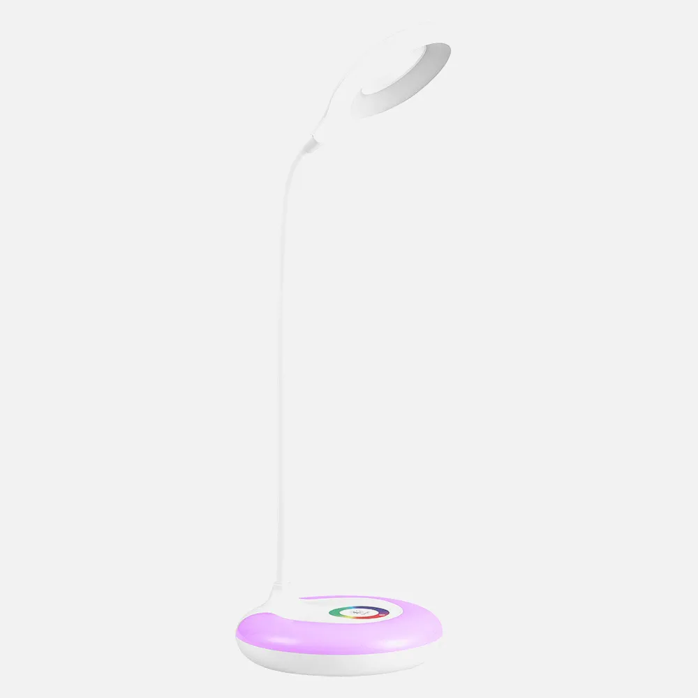 Flexo Mistico Blanco 6w 450lm 6000k Rgb  Light Night Tactil Reg.intensidad Inalambrico 39x13x13cm
