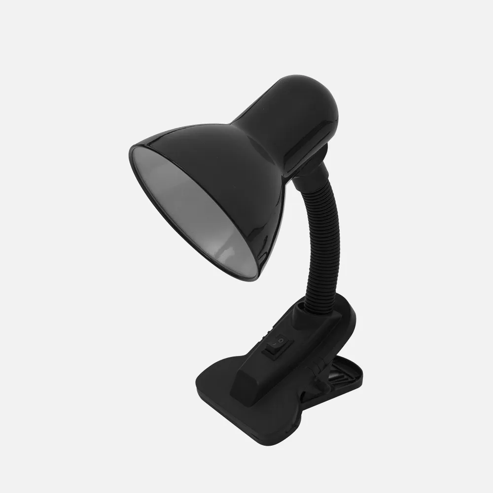 200771009 - Flexos Yezco 1xe27 Negro Fijacion c/pinza Flexible Orientable 26x11,5x12 Cm