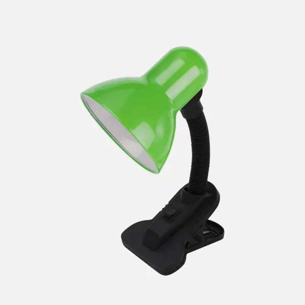 Desk lamps Yezco 1xe27 Green Fixation c/pinza Flexible Adjustable 26x11,5x12 Cm