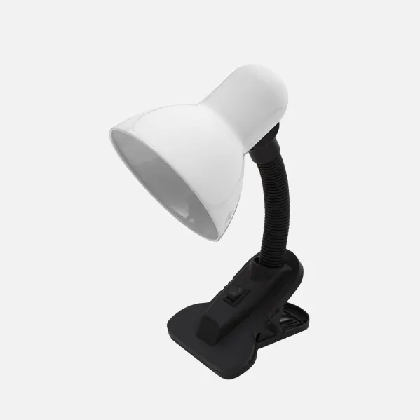 Desk lamps Yezco 1xe27 White Fixation c/pinza Flexible Adjustable 26x11,5x12 Cm