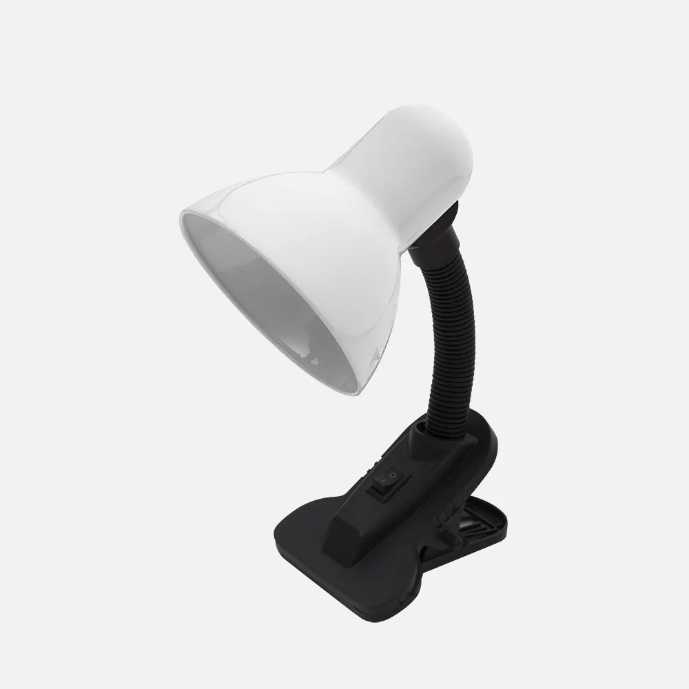 200771001 - Flexos Yezco 1xe27 Blanco Fijacion c/pinza Flexible Orientable 26x11,5x12 Cm