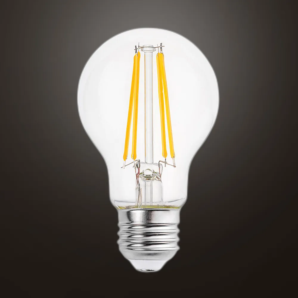 Bombilla Filamento Estandar 10x6d 8w Clara E27 880lm 2700k