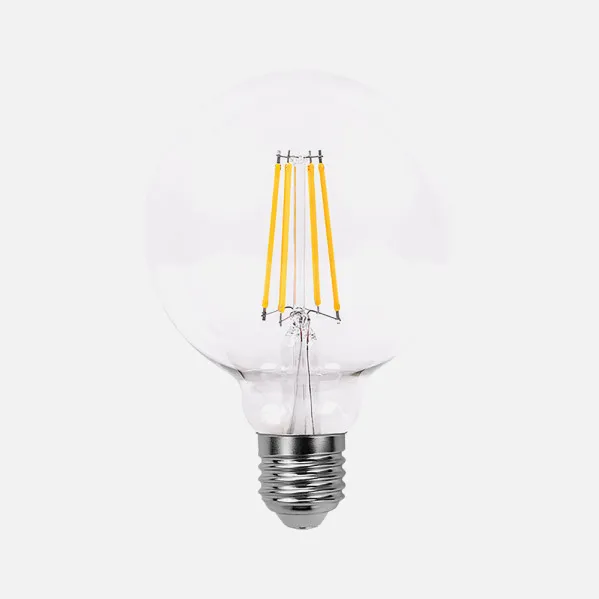 Bombilla Filamento Globo 16x12,5d 8w 880lm E27    Clara 2700k