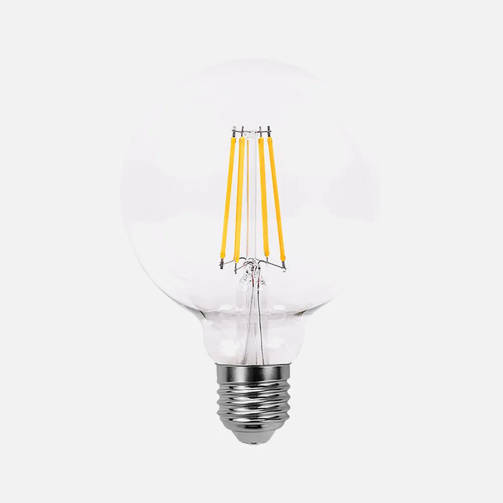 Bombilla Filamento Globo 16x12,5d 8w 880lm E27    Clara 2700k