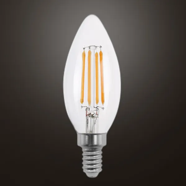 Bulb Filament Candle Clara 4w Dimmable E14 10x3,5d 400lm 2700k