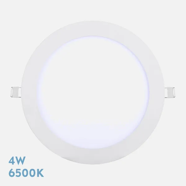 Downlight Tanzanita 4w 6500k White 380lm 1,3x8,2x8,2 Cm Cut-out 7d
