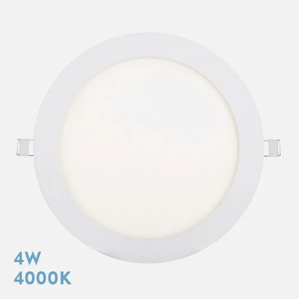Downlight Tanzanita 4w 4000k Blanco 380lm 1,3x8,2x8,2 Cm Corte 7d