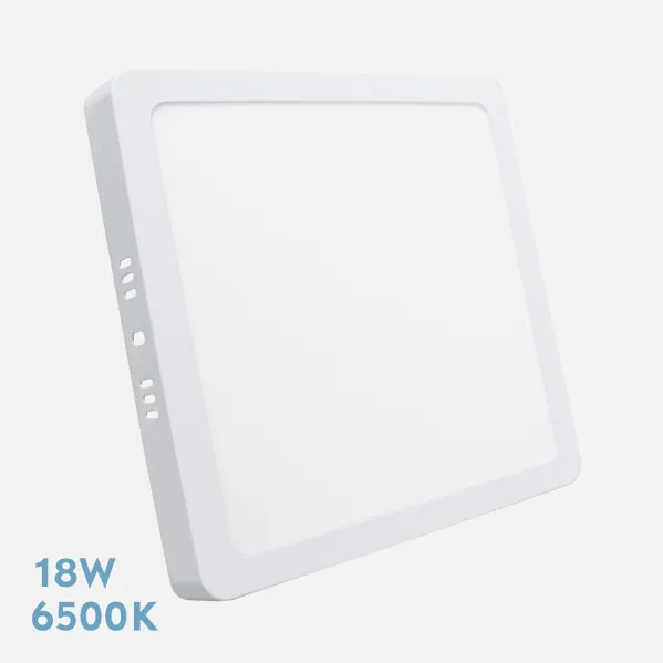 Downlight Surface Square Selenita 18w 6500k White 1620 Lm 2,8x22,5x22,5 Cm