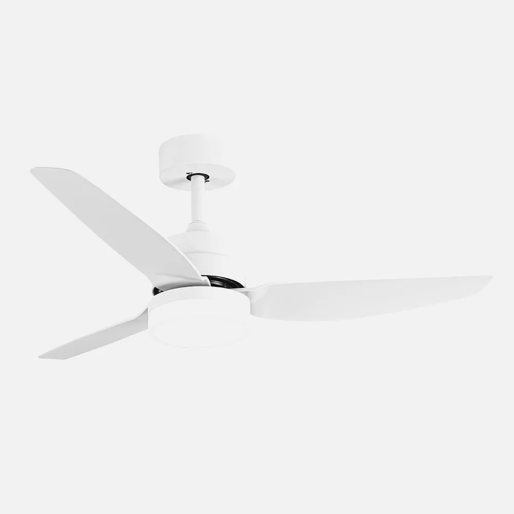 Ventilador Dc Jarama 20w Blanco 3asp.6velocidades 3000-4000-6500k 2350lm Remoto,memoria,temperatura 112d