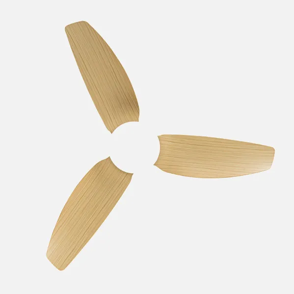 Fan DC Borax 20w White 3 Beech Blades 6 Speeds 3000-4000-6500k 2350lm Remote, Memory And Timer 27x101x101 Cm
