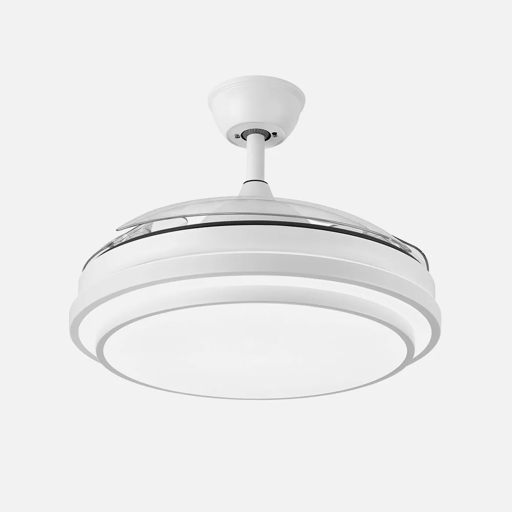 Ventilador Dc Ibe 59w 6980lm Blanco 3 Asp.desp. 107d 3000-4000-6000k Remoto, Reg. intensidad, Memoria Y Temporizador