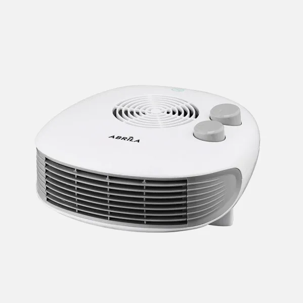 Fan heater Horizontal Candil 2000w White 3 functions, Thermostat Reg. Pilot light 2 powers 10x24,5x26,5cm
