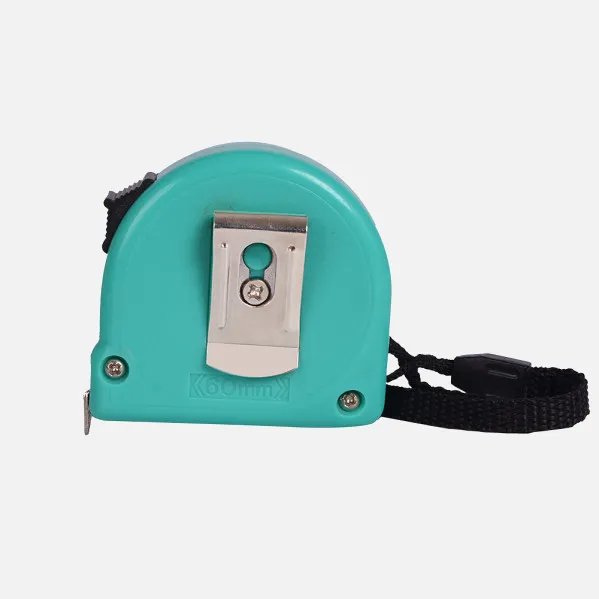 Cinta Metrica Palmo 5mx19mm Verde C/bloqueo, Enganche Magnetico,clip Y Asa