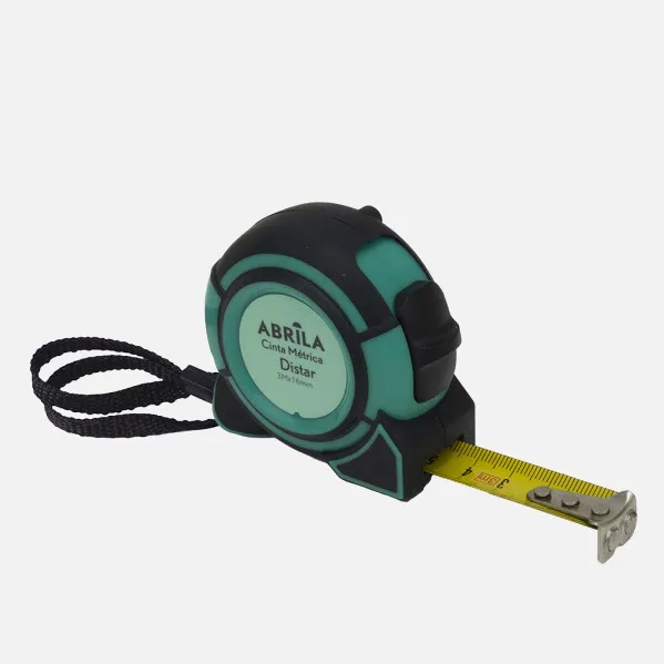 Metric Tape Distar 3mx16mm Black/green C/blockade ,stick Magnetic,clip And Carry handle Ergonomic