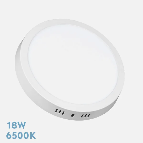 Downlight Surface-mounted Thulita 18w 6500k White 1440lm  2,8x21x21 Cm