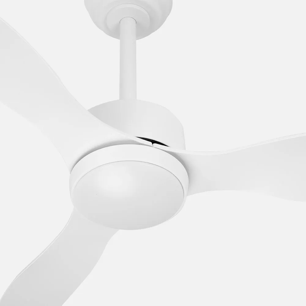 Ventilador Dc Serpa 24w Blanco 3aspas 6vel 107d 2424 Lm 3000-4000-6500k Remoto+regulador Intensidad+temporizador+memoria