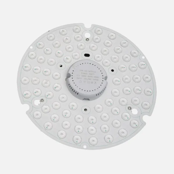 Kit Led Ventilador Dc Hayate(grande) Y Datoo 48w 4080lm 3000-4000-6000k