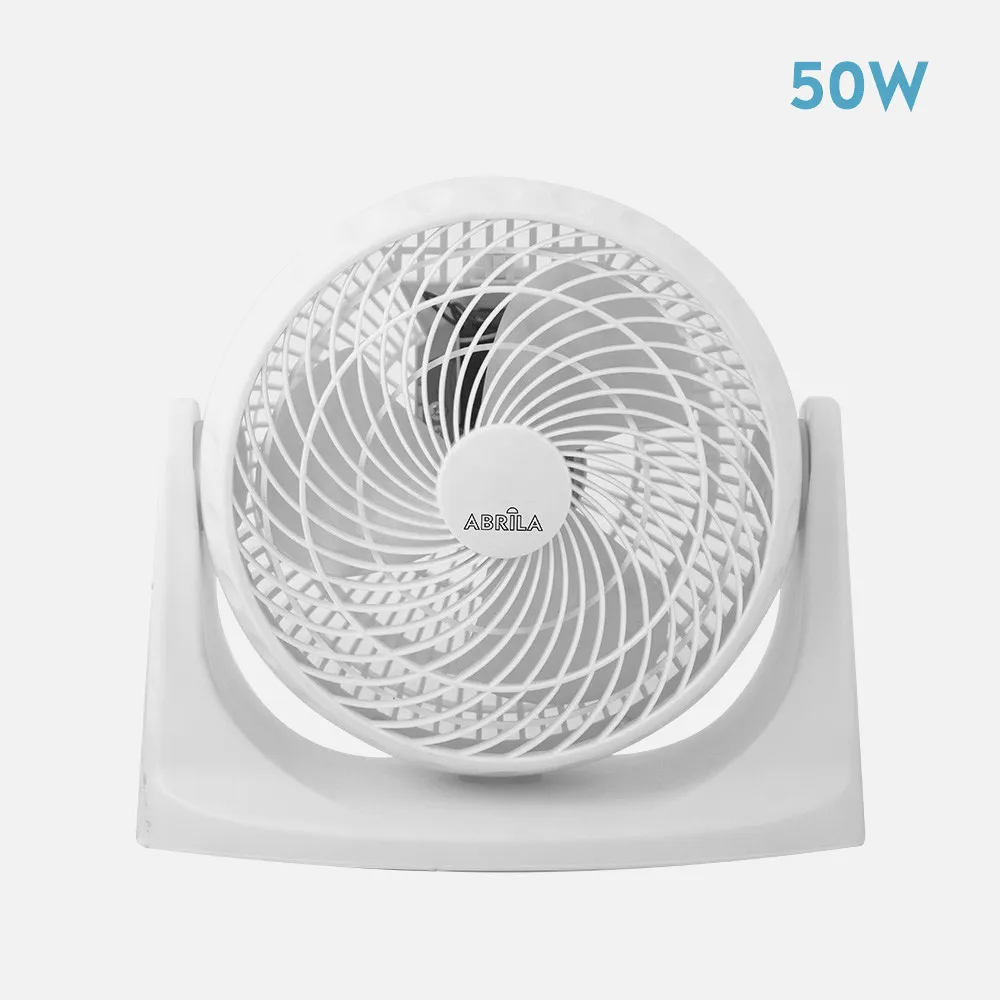 210171001 - Ventilador Sobremesa Balboa Blanco 3 Vel.50w.3asp 26x28,5x26 Cm