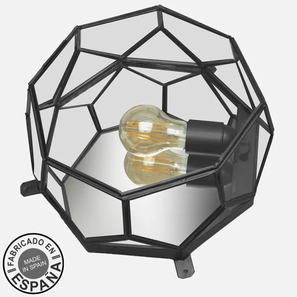 Ceiling light Lente 1xe27 Black 13x25x25 Cm