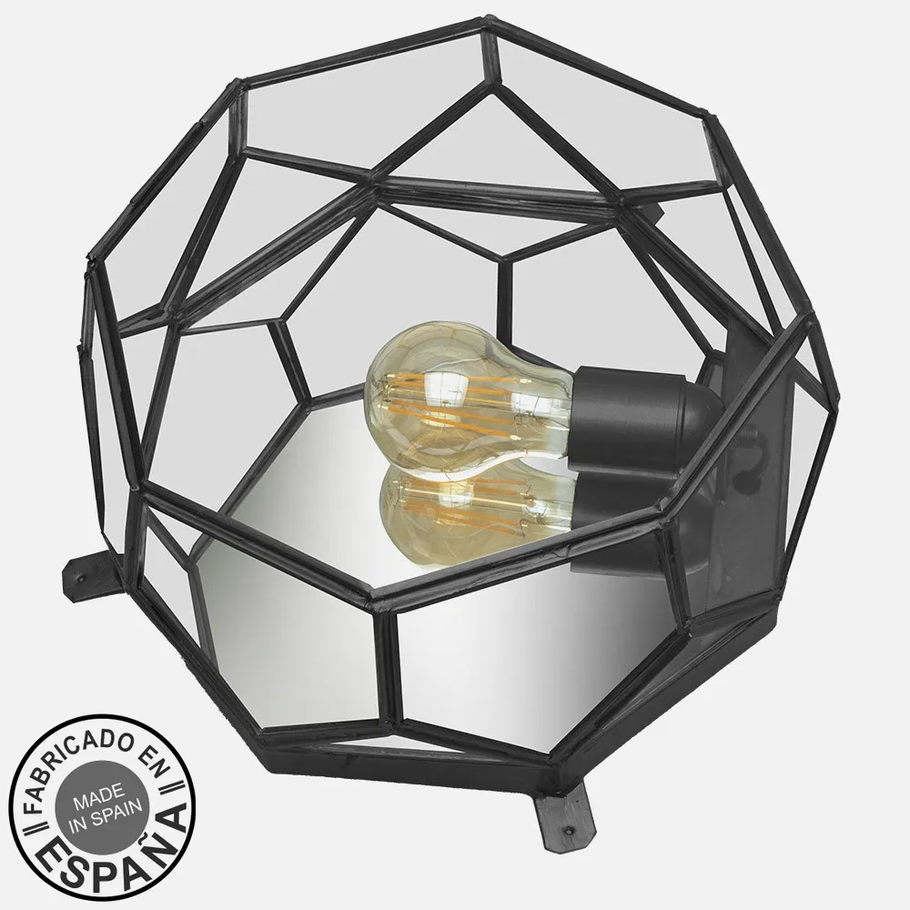 221182509 - Ceiling light Lente 1xe27 Black 13x25x25 Cm