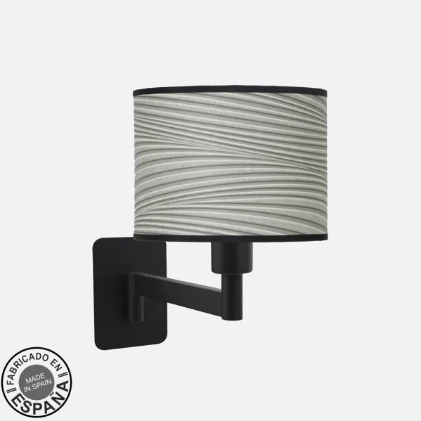 Negro/surco gris
