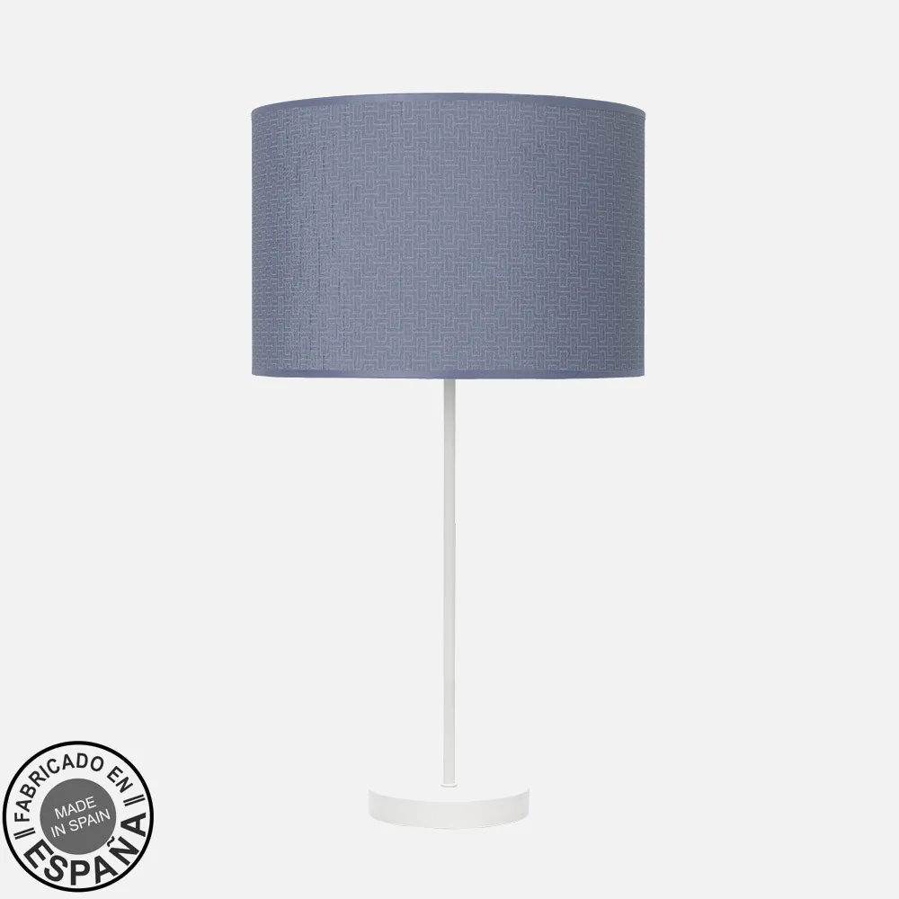 212471081 - Table lamp Height Moda 1xe27 White/blue 63x30x30cm