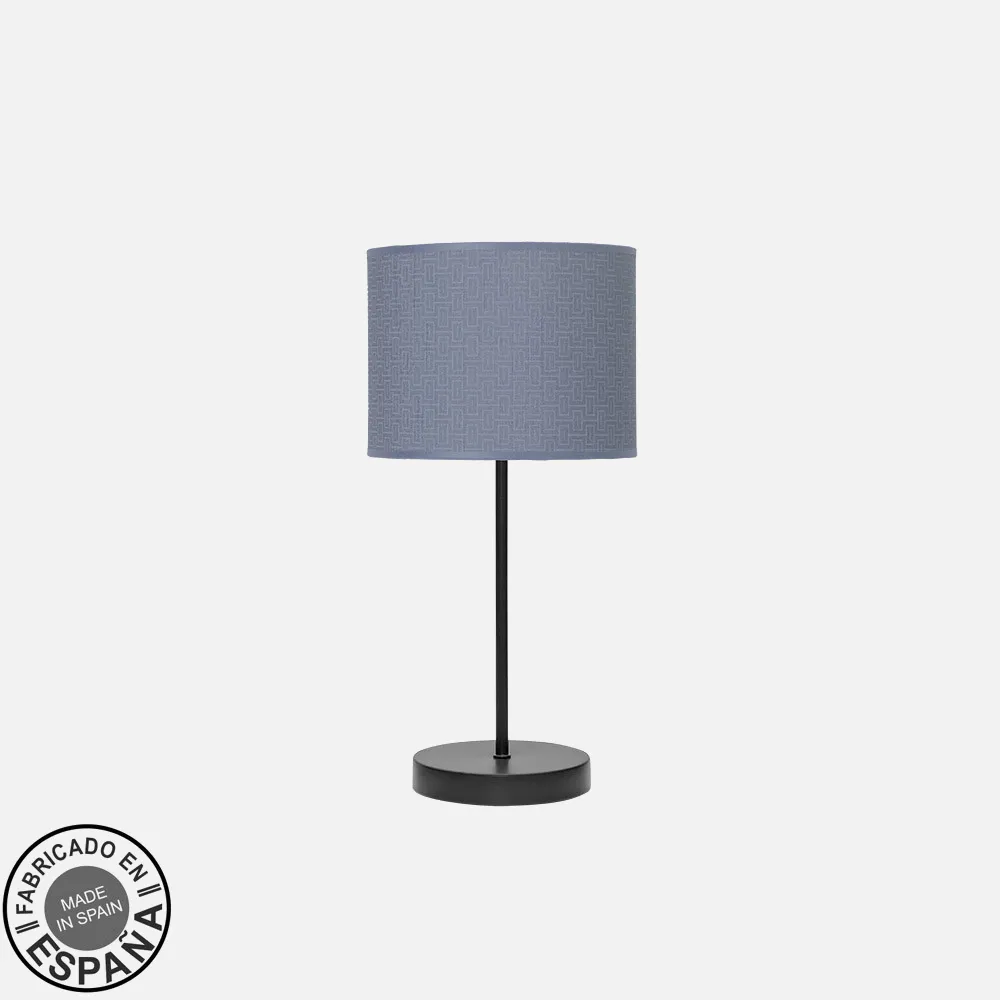 212470089 - Table lamp Moda 1xe14 Black/blue 42x17x17cm