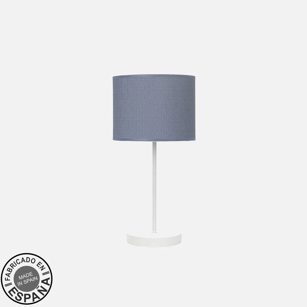 212470081 - Table lamp Moda 1xe14 White/blue 42x17x17cm