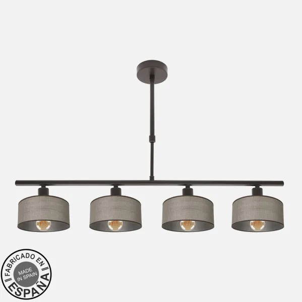 Lamp Gilda 4xe14 Brown Regx76x14 Cm