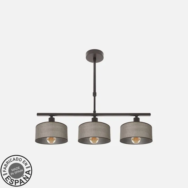 Lamp Gilda 3xe14 Brown Regx55x14 Cm