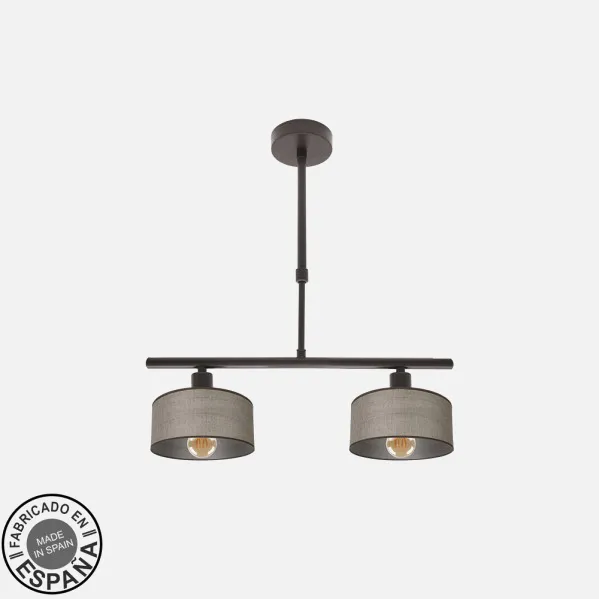 Lamp Gilda 2xe14 Brown Regx43x14 Cm