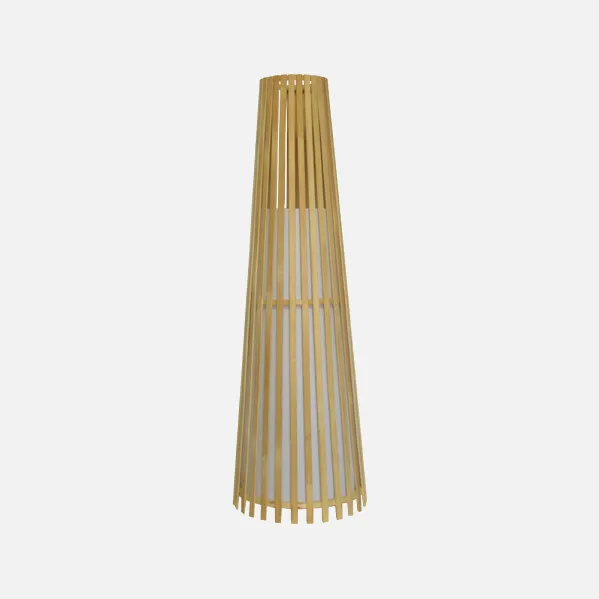 Pie De Salon Bambu Kofi Natural 1xe27 90x29x29cm