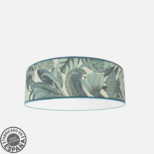 Ceiling light Argel 4xe27 Leaf Blue 17x50x50 Cm