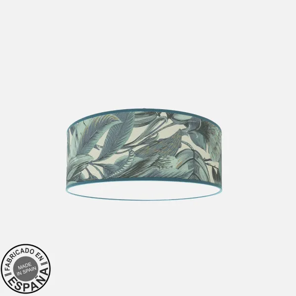 Ceiling light Argel 3xe27 Leaf Blue 15,5x40x40 Cm