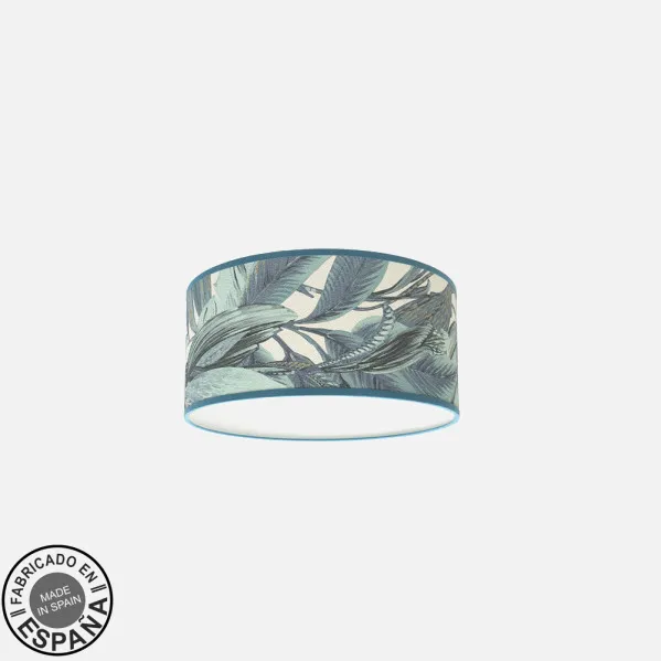 Ceiling light Argel 3xe27 Leaf Blue 15x30x30 Cm