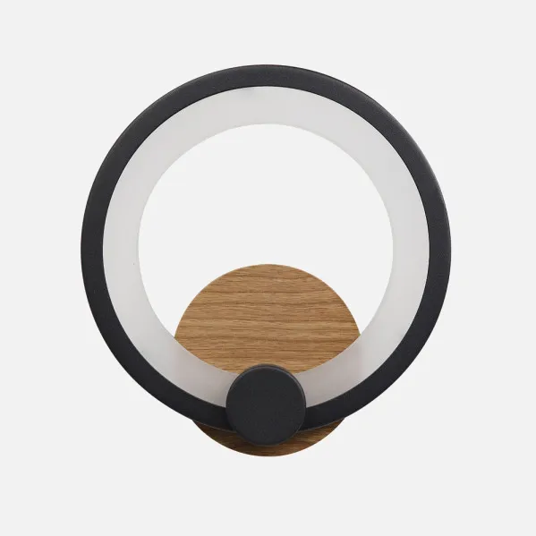 Negro/Madera Oscura