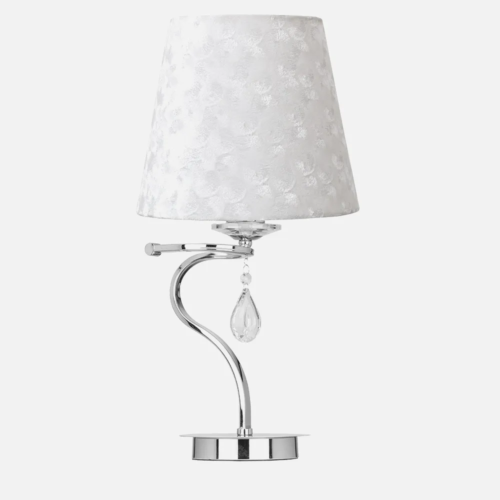 Sobremesa Serie Misuri Blanco/cromo 1xe27 43x25x16