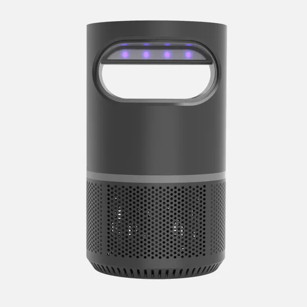 Mata Insectos Lumbre 3w Negro Estilo Inhale 21,5x12x12 Cm 8xled Ultravioleta Indoor